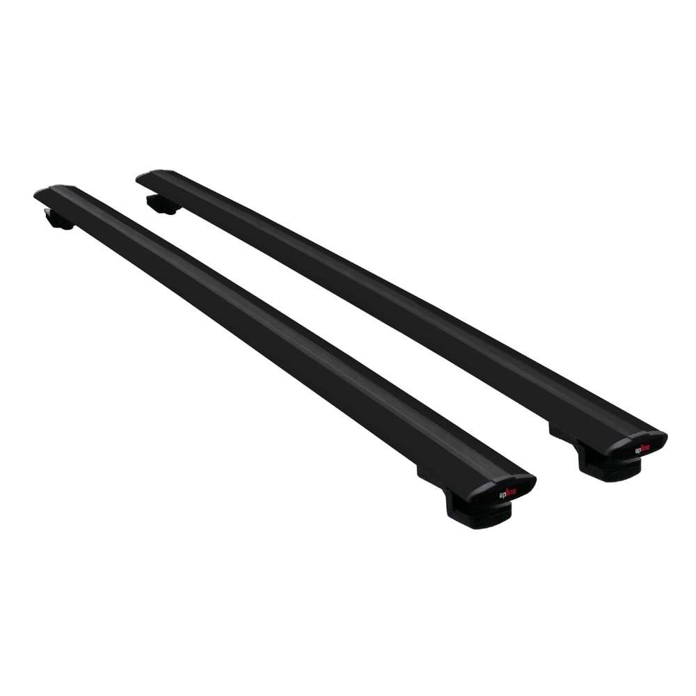 Compatible with Nissan NV200 (M20) 2010-2019 Siyah Basic Model Car Roof Rack Cross Bar Black Aluminium 2 Bars