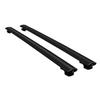 Compatible with Nissan NV200 (M20) 2010-2019 Siyah Basic Model Car Roof Rack Cross Bar Black Aluminium 2 Bars view 1