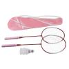 Airshi Badminton Rackets, Portable Carrying Bag 2PCS Lightweight and Reliable Badminton Rackets Set Metal for Teenagers for Outdoor Backyard Games (Pink), Airshif03pvzacm7-11 view 4