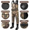 Trudave Chest Waders for Men & Women Waterproof,Fishing Neoprene Waders,Hunting Waders with Boots view 2