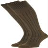 281Z Military Knee High Lightweight Uniform Boot Socks - Tactical Trekking Hiking - Outdoor Athletic Sport (Coyote Brown)(Medium 2 Pairs Pack) view 1