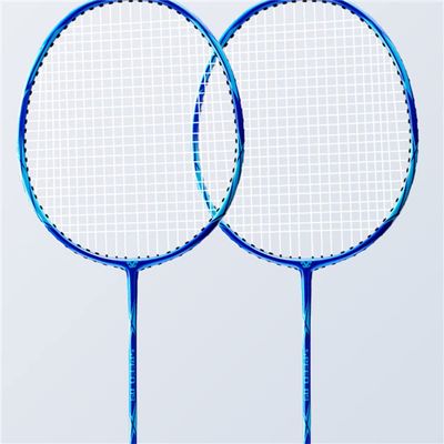 GRASKY Premium Badminton Racket with Light Graphite Construction - Lightweight Racquet Set with Carrying Bag and Shuttlecock (10)