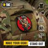 M-Tac Morale Patch Tactical Girl - PVC Tactical Military Patch with Hook Fastener Backing - Patches for Vest, Backpacks, Hats (Fountain Green) view 4