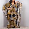 Leisureperiod Caftan for Women Plus Size Swimsuit Cover Up Ethnic Print Kaftan Beach Dress Batwing Sleeve Loungewear view 2