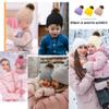 Zando Kids Winter Hat and Mitten Set Warm Knit Baby Beanie for Boy Girls view 4