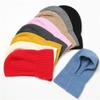 ECYC Ltd Unisex Winter Warm Hooded Scarf Hat Knit Hooded Cap Neck Warmer Beanie Hat Skull Cap Balaclava Knitted Pullover Cap Ski Caps for Cold Weather Women Men view 2