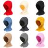 ECYC Ltd Unisex Winter Warm Hooded Scarf Hat Knit Hooded Cap Neck Warmer Beanie Hat Skull Cap Balaclava Knitted Pullover Cap Ski Caps for Cold Weather Women Men view 4