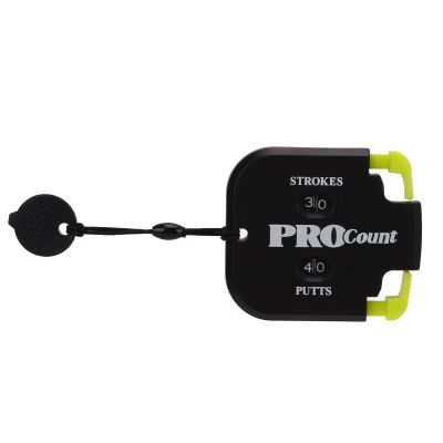 Pilipane 2 5x2 2 in Golfer Score Counter Mini Golfer Stroke Counter, with 1 Touch Reset and Simple Attachment to Score Keeper Glove in Outdoor Scorekeeper(Black)