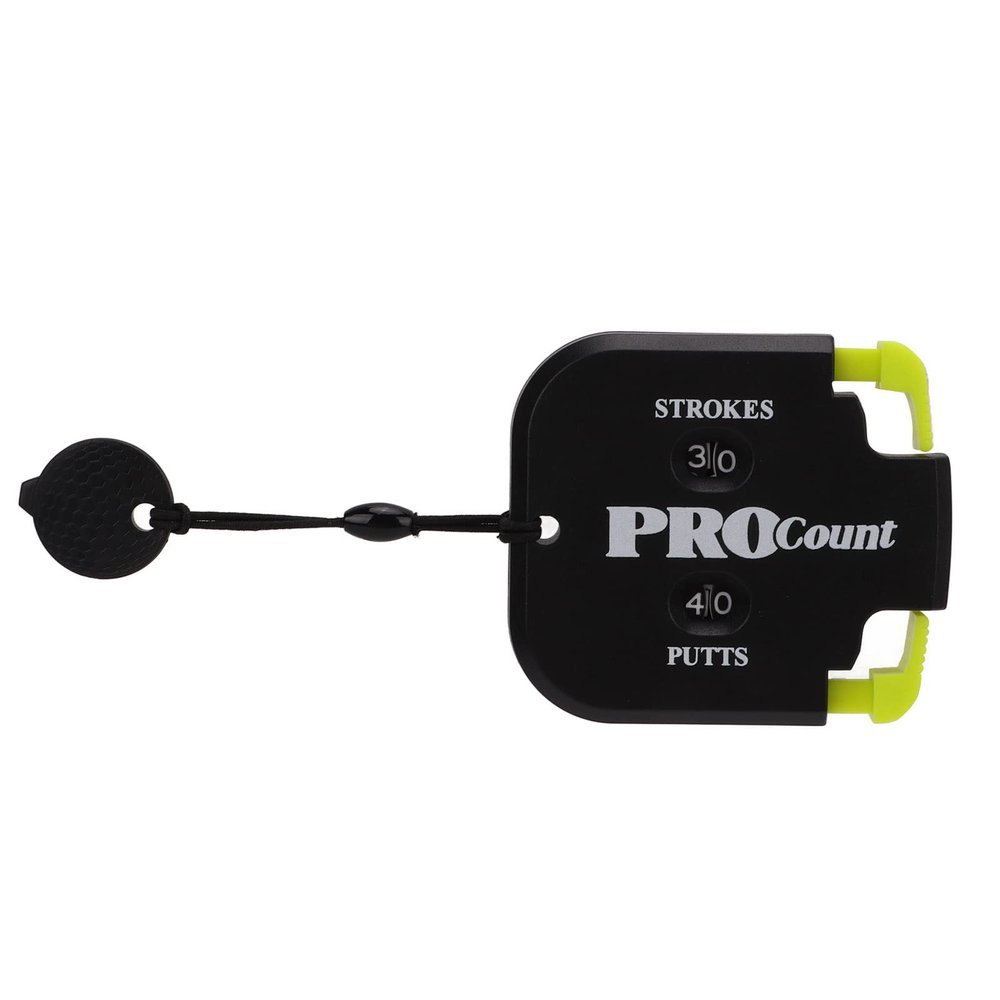 Pilipane 2 5x2 2 in Golfer Score Counter Mini Golfer Stroke Counter, with 1 Touch Reset and Simple Attachment to Score Keeper Glove in Outdoor Scorekeeper(Black)