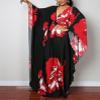 Leisureperiod Caftan for Women Plus Size Swimsuit Cover Up Ethnic Print Kaftan Beach Dress Batwing Sleeve Loungewear view 2