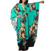 Leisureperiod Caftan for Women Plus Size Swimsuit Cover Up Ethnic Print Kaftan Beach Dress Batwing Sleeve Loungewear view 1