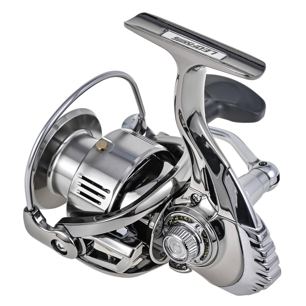 Lixada Spinning Reels, Lightweight Baitcasting Fishing Reel, High-Speed 13+1 Bearing Fishing Reel, Smooth Powerful Spinning Fishing Reels Compact Stainless Steel Fishing Reels for Saltwater Freshwater