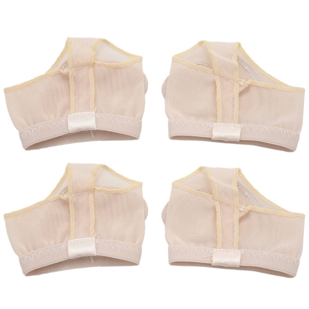 2 Pair Foot Protector Forefoot Dance Paws Cover Toe Undies Shoes Ballet Dance Latin Practice Foot Set Front Protector