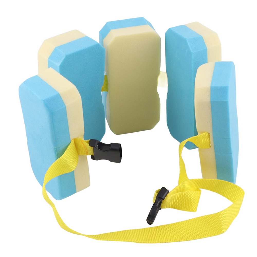 Pilipane Training Auxiliary Floating Board, Kids Swimming Belt, EVA Safety Swim Training Belt with Adjust Swim Floating Waistband for Kids Kids Swim Beginner