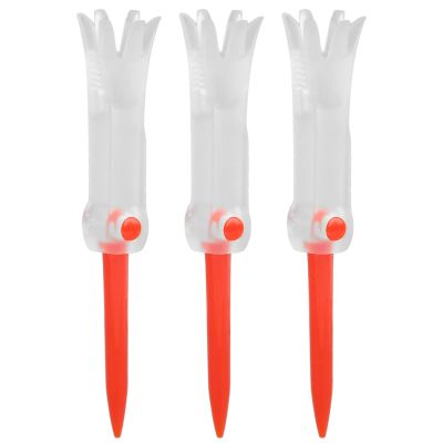Excellent Durability and Stability Tees , golfer Tees Plastic , Low Friction and resistant golfer Plastic Tees , Foldable Training golfer Tee , avoid Flying Rotatable Practice Accessories balls Studs for golfer