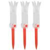 Excellent Durability and Stability Tees , golfer Tees Plastic , Low Friction and resistant golfer Plastic Tees , Foldable Training golfer Tee , avoid Flying Rotatable Practice Accessories balls Studs for golfer view 1