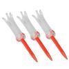 Excellent Durability and Stability Tees , golfer Tees Plastic , Low Friction and resistant golfer Plastic Tees , Foldable Training golfer Tee , avoid Flying Rotatable Practice Accessories balls Studs for golfer view 4