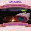 NVGFelis Kids Camera & Night Vision Goggles for Boys & Girls, Christmas/Birthday Gift, Night Vision Binoculars for Girls 8-12 with 32GB Memory Card (Pink) view 4
