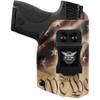 We The People Holsters - Constitution - Left Hand - IWB Holster Compatible with Walther P22 RDS view 1