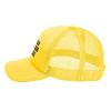 Custom Hat Customized Hats for Men Make Your Own Sun Cool Dad Hat Personalized Mens Gifts All Yellow Trucker Hat view 3