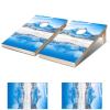 Cornhole Board Wraps Snowy Mountains and Winter Landscapes Cornhole Skins for Boards,3ft x 2ft Skin Decal Vinyl Wrap for Cornhole Game Board Bag Toss (2xpcs.) view 3