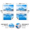 Cornhole Board Wraps Snowy Mountains and Winter Landscapes Cornhole Skins for Boards,3ft x 2ft Skin Decal Vinyl Wrap for Cornhole Game Board Bag Toss (2xpcs.) view 4