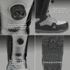 5th Element ST Lace and Dial Snowboard Boots for Men - Black Compatible with Strap Snowboard Bindings- Waterproof Liners -All Mountain Snowboarding Men Size (ATOP DIAL-Gray 25, 14.0) view 3