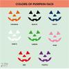 MONIART Custom Family Pumpkin Face Sweatshirts, Pack of 1, Halloween Matching Group T-Shirts for Adults, Spooky Pumpkin Expression Print (Unisex Adult Sweatshirt, Hoodie) view 2