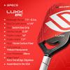 Selkirk Sport LUXX Control Pickleball Paddle | Florek Carbon Fiber Pickleball Paddles with a Polypropylene X7 Core | The Pickle Ball Racket Designed for Ultimate Power & Control | Epic Red view 4