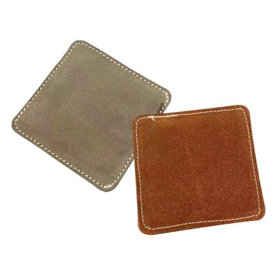 BESPORTBLE 2pcs Leather Billiard Cue Cleaning Towel Soft Genuine Leather Cue Shaft Wiper for Pool Maintenance Essential Billiard Accessories and