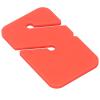 Airshi Safety Wreck Cave Dive Line Marker, 4PCS ABS Scuba Diving Line Marker Compact for Snorkeling (Orange) view 3