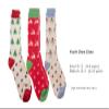SnowStoppers Premium Holiday Alpaca Wool Socks for Kids (Youth Small, White and Red Christmas Tree) view 4