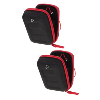 VANZACK 2pcs Golfing Storage Bag Range Case Multi-Functional Storage Pouch Fashionable Design Material Magnetic Closure Lightweight Shockproof for Outdoor Golfing