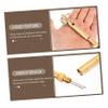 VANZACK Fishing Hook Knotting Tool Kit Portable Fishing Line Knot Tying Tool Keychain for Easy Use Compact Design for Tying view 2