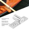 316 Stainless Steel Boat Oarlock, 1/2in Rowlock Oar Socket for Small Boat Dinghy Canoe, Dinghy, Lifeboat, Polished Shank Side Mount Rowlock, Oarlock Socket for Yachts Ships view 2