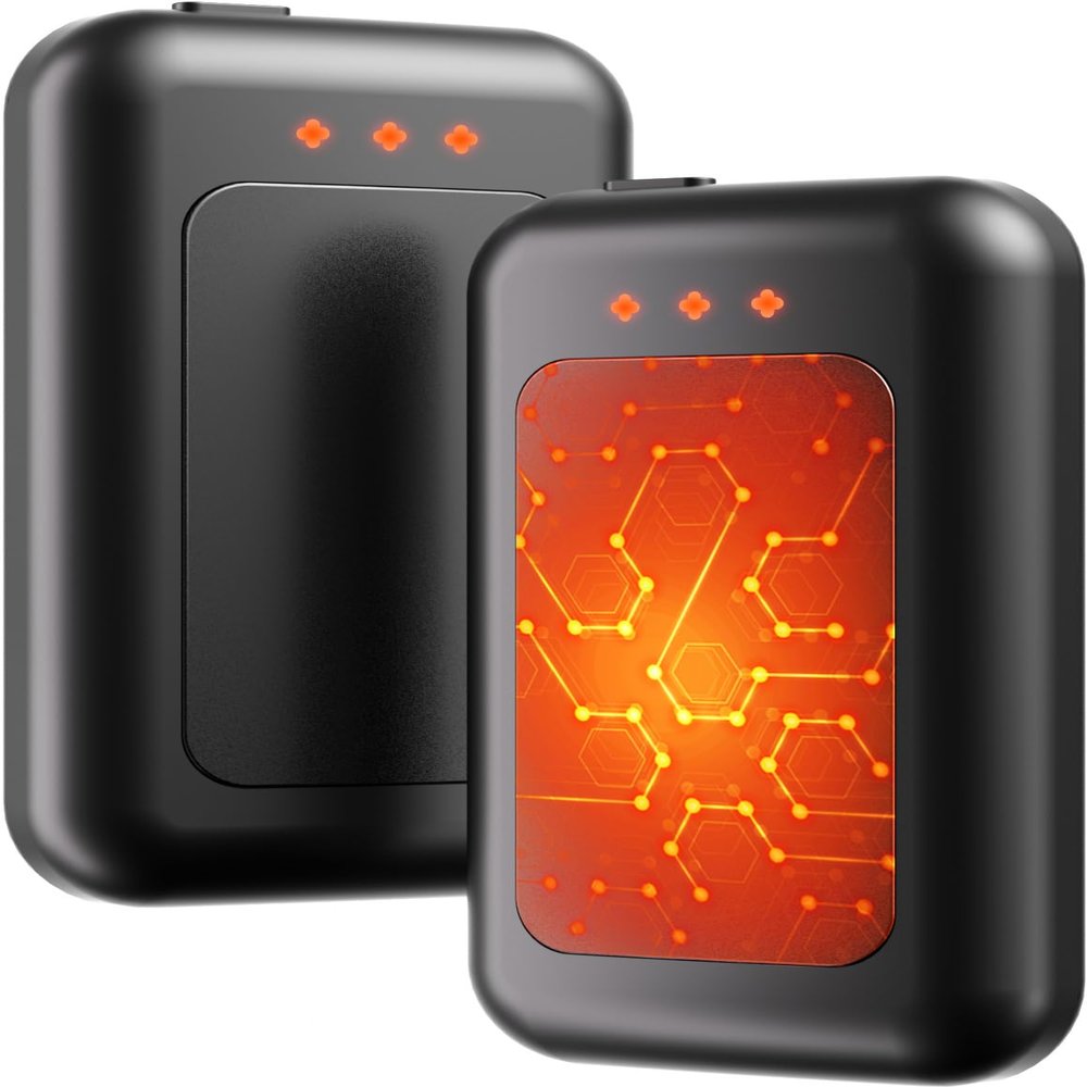 Electric Hand Warmers Rechargeable 1 Pack, Rechargeable Hand Warmer, 16 Hrs Portable Hand Warmer for Outdoor Camping Hunting Golf Accessories, Gifts for Women Men