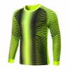 Hansber Kids Youth Goalie Shirts Padded Long Sleeve Soccer Goalkeeper Jersey Football Uniform Fluorescent Green 9-10 Years view 2