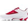 Under Armour Boys' Leadoff Low RM JR 3.0, (600) Red/White/Red, 3.5, US view 1