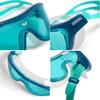 ARENA Unisex Adult The One Swim Mask Fitness Swimming Goggles for Men and Women Large Fit Polycarbonate Non-Mirror Lens, Blue/Blue Cosmo/Water view 2