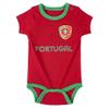 IDONEKER Unisex Newborn Infant Clothing Baby Romper Boys Girls Unique Portugal Soccer Onesie Short Sleeve view 1