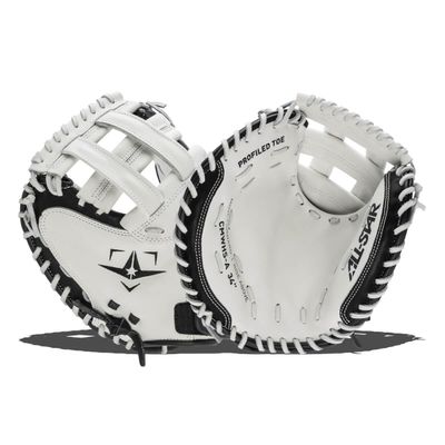 All Star Heiress 34" Fastpitch Softball Catcher's Mitt: CMW-H-A Left Hand Thrower