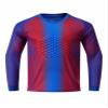 Hansber Kids Youth Goalie Shirts Padded Long Sleeve Soccer Goalkeeper Jersey Football Uniform Red 11-12 Years view 1