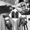 Zjjseloru Womens Elegant Genuine Lambskin Leather Driving Gloves Unlined, Touchscreen, Black, XL view 3
