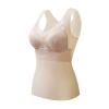 FLIPNEX 2 in 1 Built-in Bra Thermal Underwear,Lined Warm Base Tank Top for Women,High Stretch Thermal with Built-in Bra (Skin, L) view 1