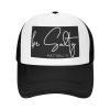 YVNUM Funny Christian Salty Matthew 5 13 Men's Baseball Hat Retro Mesh Trucker Cap Adjustable Black view 2