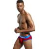 JOCKMAIL Mens Jockstrap Mens Cotton Briefs Breathable Mens Athletic Underwear for Athletic Supporter (US, Alpha, X-Large, Regular, Regular, 307Red) view 2