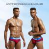 JOCKMAIL Mens Jockstrap Mens Cotton Briefs Breathable Mens Athletic Underwear for Athletic Supporter (US, Alpha, X-Large, Regular, Regular, 307Red) view 3