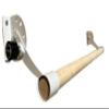 Athletic Bar Ballet Barre 4 FT Long 2.0 Diameter Traditional Ballet Bar Wall Mounted with 5 Adjustable Height Stretch Bar Dance Bar, Ballet Brackets Included for Home/Studio Ballet Equipment White view 3