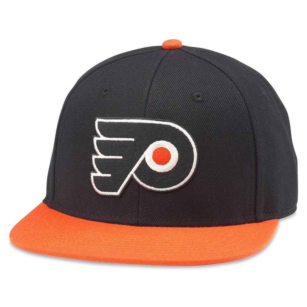 AMERICAN NEEDLE Philadelphia Flyers Archive 400 Adjustable Snapback Baseball Hat (21006A-PHF-BLOR)