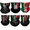 DHSOU 6PCS Mexican Neck Gaiter Face Men Women Seamless Bandana Skull Face Cover Scarf Balaclava Headband Head Wrap Headwear view 1
